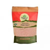 Гималайская розовая соль, 1 кг, Органик Индия; Himalayan Pink Salt, 1 kg, Organic India